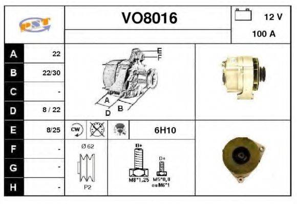SNRA VO8016 Генератор