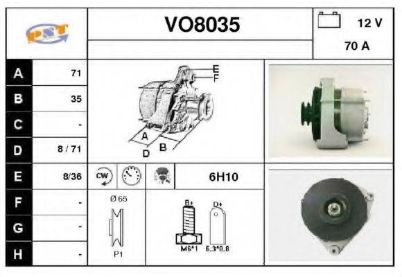 SNRA VO8035 Генератор