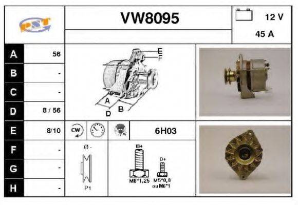 SNRA VW8095 Генератор