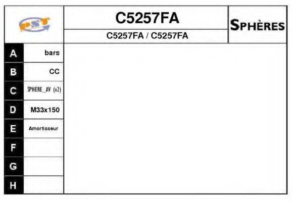 SNRA C5257FA Гідроакумулятор, підвіска/амортизація
