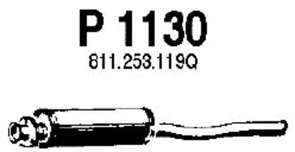 FENNO P1130 Середній глушник вихлопних газів