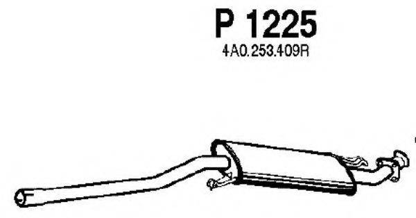 FENNO P1225 Середній глушник вихлопних газів