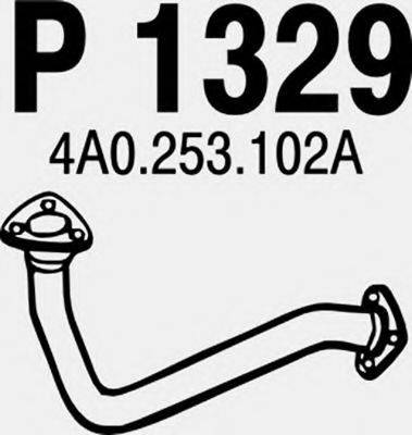 FENNO P1329 Труба вихлопного газу