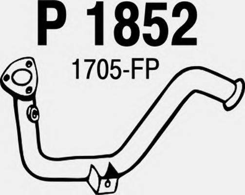 FENNO P1852 Труба вихлопного газу