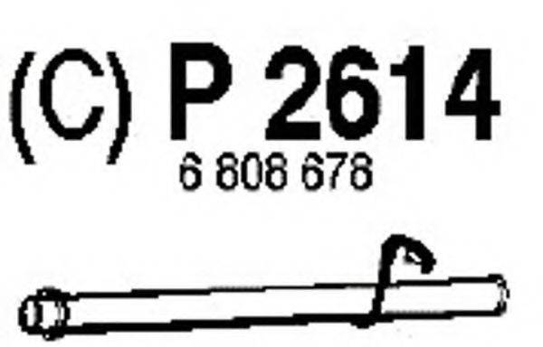 FENNO P2614 Труба вихлопного газу