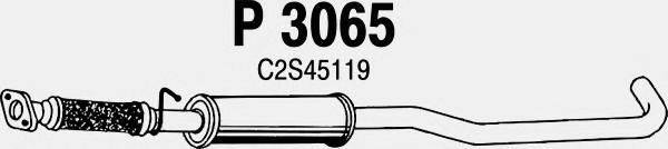 FENNO P3065 Середній глушник вихлопних газів