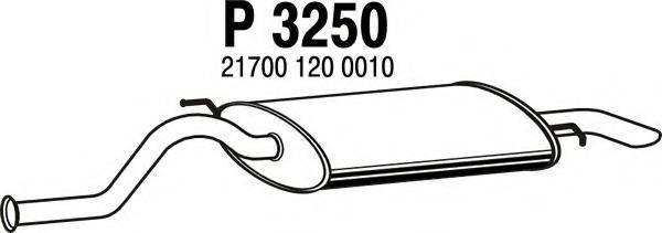 FENNO P3250 Глушник вихлопних газів кінцевий