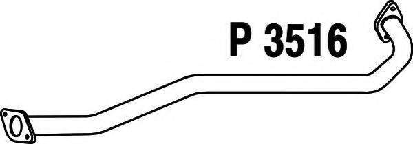 FENNO P3516 Труба вихлопного газу