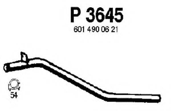 FENNO P3645 Труба вихлопного газу
