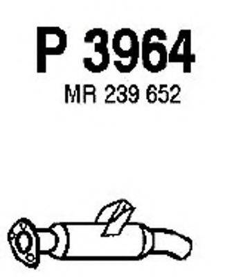FENNO P3964 Глушник вихлопних газів кінцевий