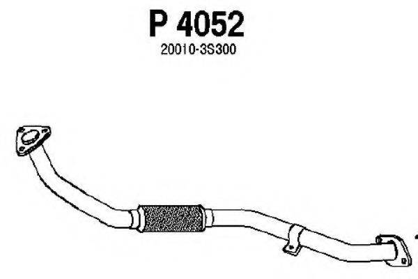 FENNO P4052 Труба вихлопного газу