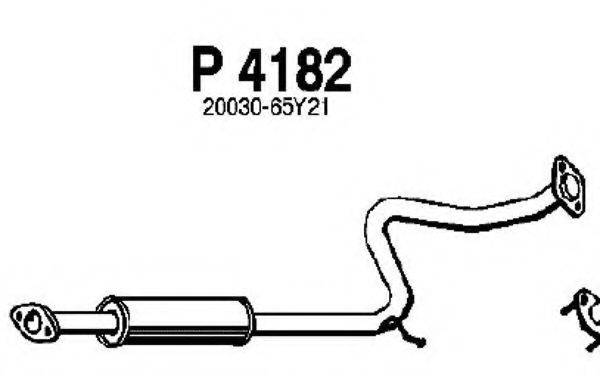 FENNO P4182 Середній глушник вихлопних газів