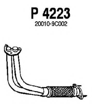 FENNO P4223 Труба вихлопного газу