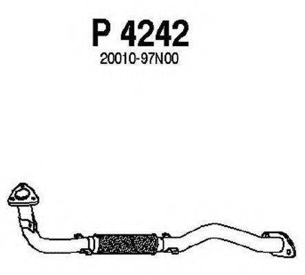 FENNO P4242 Труба вихлопного газу