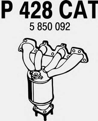 FENNO P428CAT Каталізатор