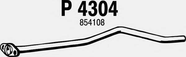 FENNO P4304 Труба вихлопного газу