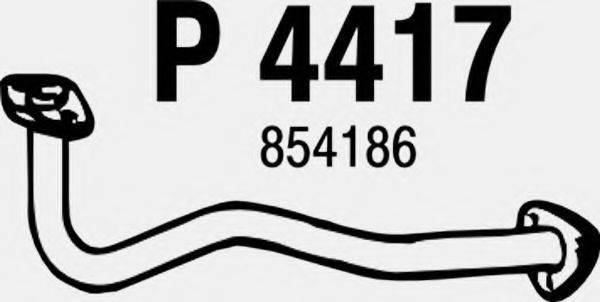 FENNO P4417 Труба вихлопного газу