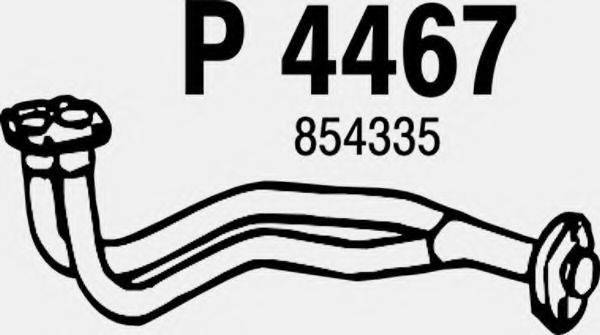 FENNO P4467 Труба вихлопного газу