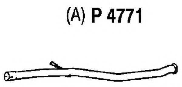 FENNO P4771 Труба вихлопного газу