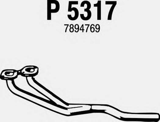 FENNO P5317 Труба вихлопного газу