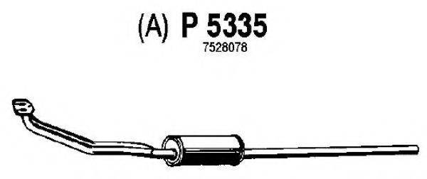 FENNO P5335 Передглушувач вихлопних газів