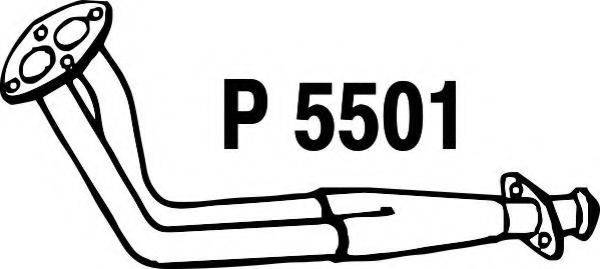 FENNO P5501 Труба вихлопного газу