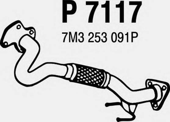 FENNO P7117 Труба вихлопного газу