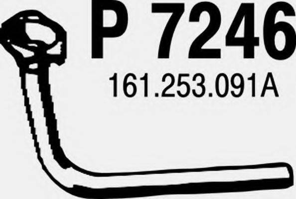 FENNO P7246 Труба вихлопного газу