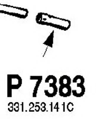 FENNO P7383 Труба вихлопного газу