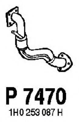 FENNO P7470 Труба вихлопного газу