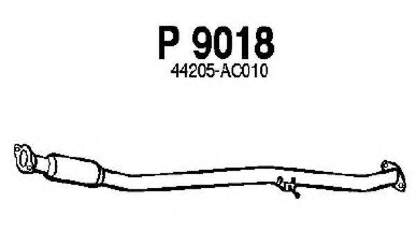 FENNO P9018 Середній глушник вихлопних газів