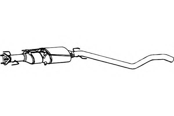 FENNO P9940DPF Саджовий/частковий фільтр, система вихлопу ОГ