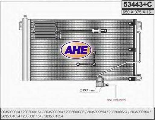 AHE 53443C Конденсатор, кондиціонер