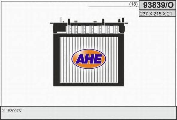 AHE 93839O Теплообмінник, опалення салону