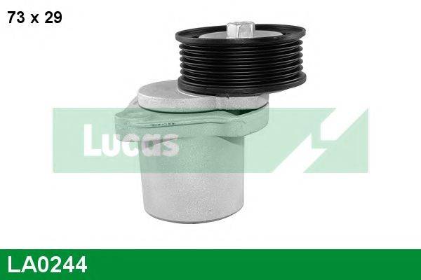 LUCAS ENGINE DRIVE LA0244 Натяжний ролик, полікліновий ремінь