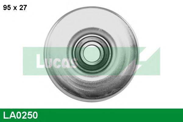LUCAS ENGINE DRIVE LA0250 Натяжний ролик, полікліновий ремінь