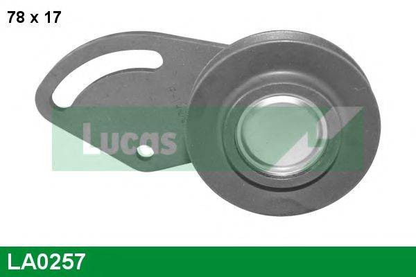 LUCAS ENGINE DRIVE LA0257 Натяжний ролик, клиновий ремінь
