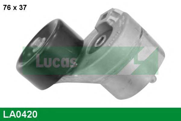 LUCAS ENGINE DRIVE LA0420 Натягувач ременя, клинового зубча