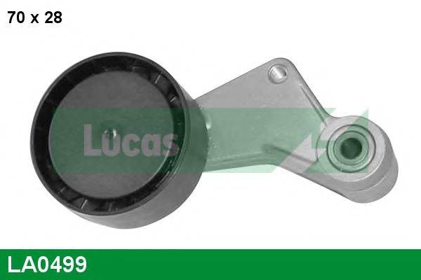 LUCAS ENGINE DRIVE LA0499 Натяжний ролик, полікліновий ремінь