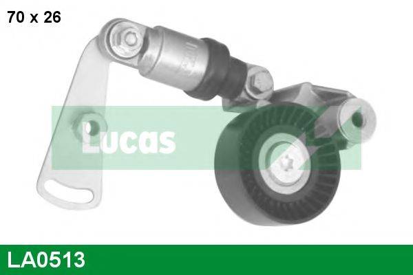 LUCAS ENGINE DRIVE LA0513 Натяжна планка, полікліновий ремінь