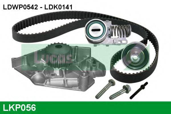 LUCAS ENGINE DRIVE LKP056 Водяний насос + комплект зубчастого ременя
