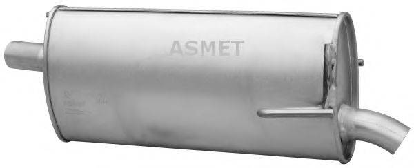ASMET 05185 Глушник вихлопних газів кінцевий