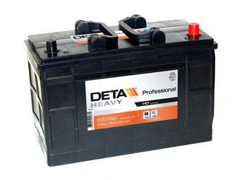 DETA DG1100 Стартерна акумуляторна батарея; Стартерна акумуляторна батарея