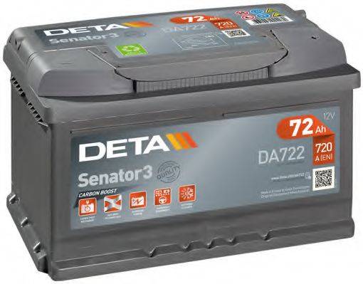 DETA DA722 Стартерна акумуляторна батарея; Стартерна акумуляторна батарея