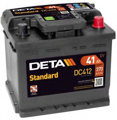 DETA DC412 Стартерна акумуляторна батарея; Стартерна акумуляторна батарея