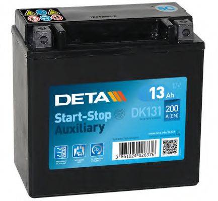 DETA DK131 Стартерна акумуляторна батарея; Стартерна акумуляторна батарея