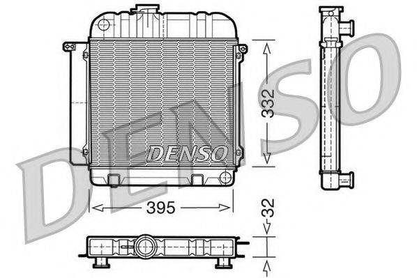 NPS DRM05010 Радіатор, охолодження двигуна