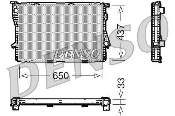 NPS DRM05067 Радіатор, охолодження двигуна