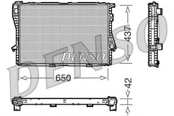 NPS DRM05068 Радіатор, охолодження двигуна