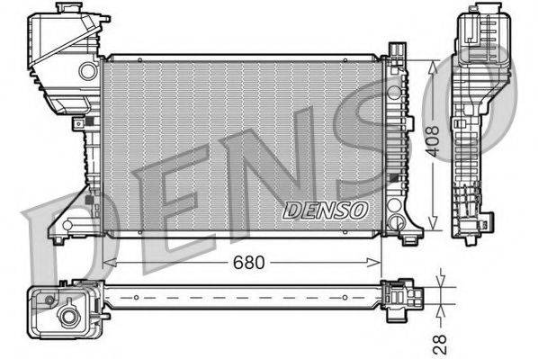 NPS DRM17015 Радіатор, охолодження двигуна
